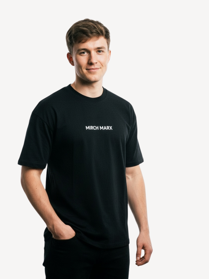 ARZO Karma Returns Oversized Tee – Black