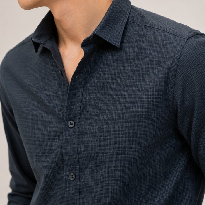ARZO Midnight Blue Essential Shirt