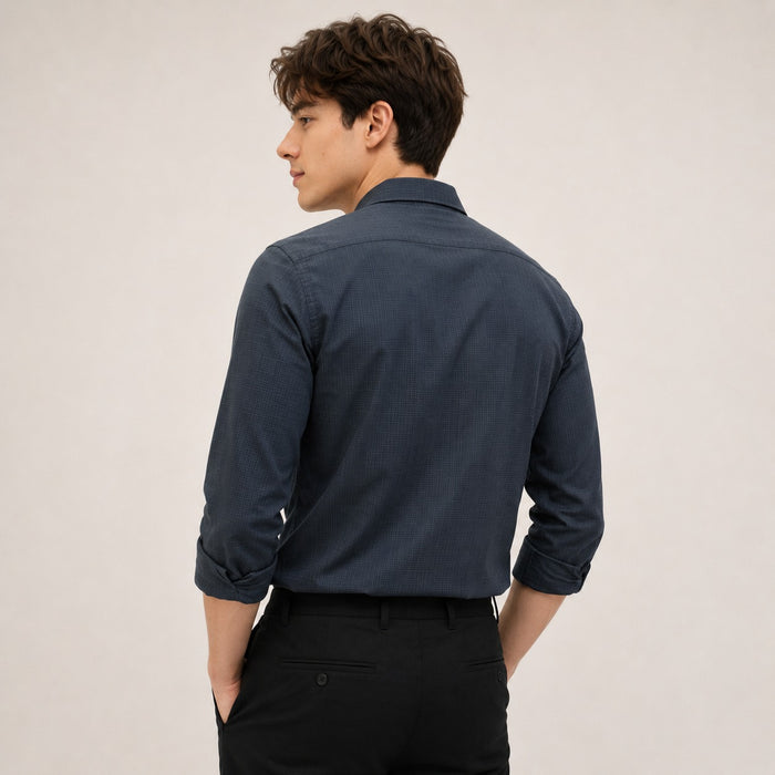 ARZO Midnight Blue Essential Shirt