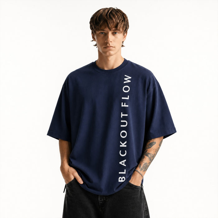 ARZO Midnight Flow Oversized Tee