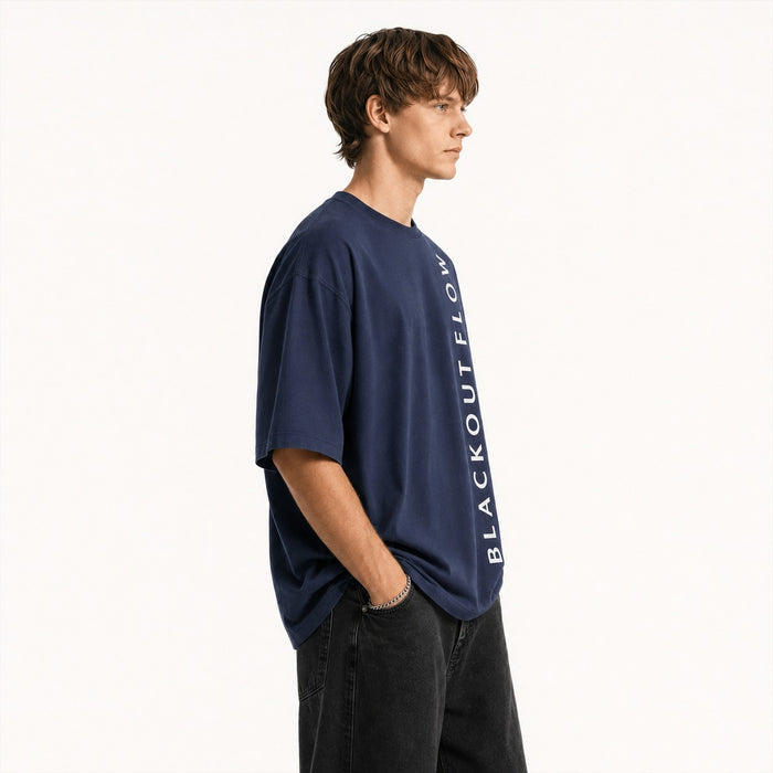 ARZO Midnight Flow Oversized Tee