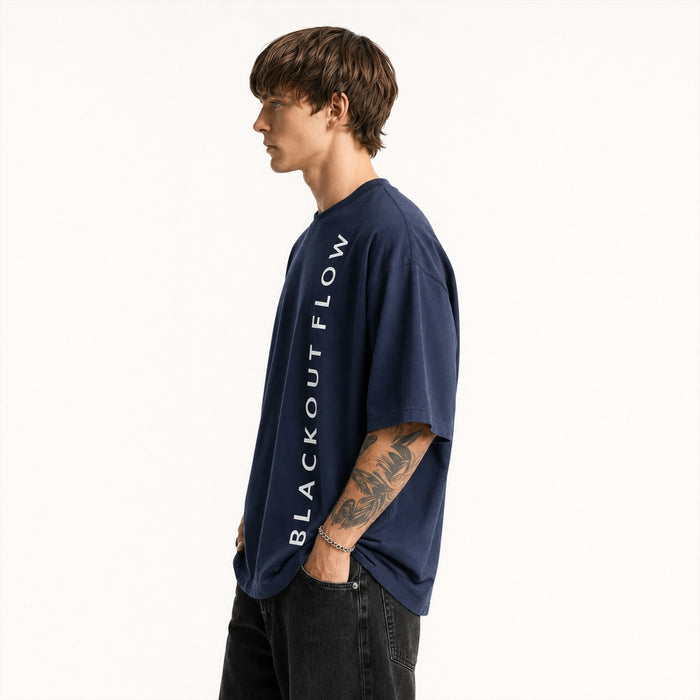 ARZO Midnight Flow Oversized Tee