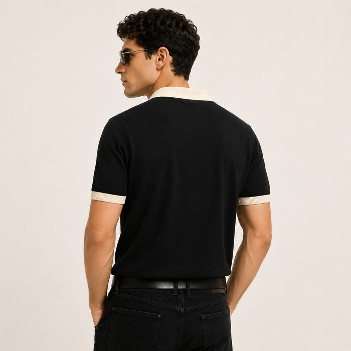 ARZO Milano Contrast Polo | Premium Quality
