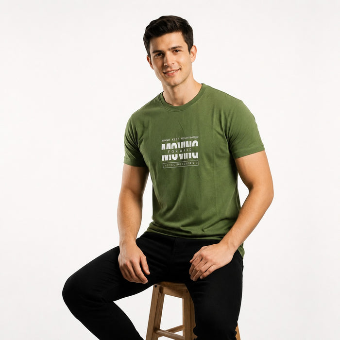 ARZO Momentum Elite™ Signature Regular Fit Tee (Olive)