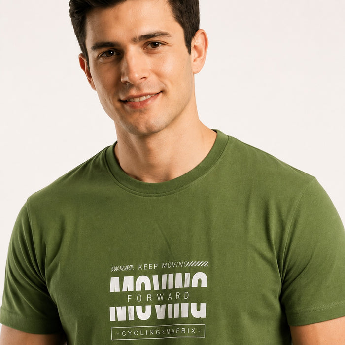 ARZO Momentum Elite™ Signature Regular Fit Tee (Olive)