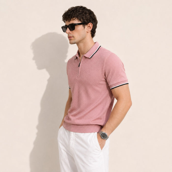 ARZO Monaco Blush Polo | Premium Quality
