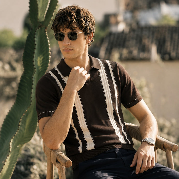 ARZO Monaco Espresso Polo | Premium Quality