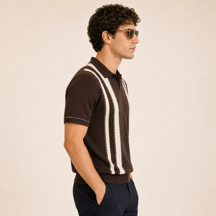 ARZO Monaco Espresso Polo | Premium Quality