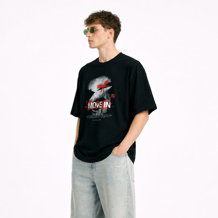 ARZO “Motion Code” Graphic Regular Fit Tee