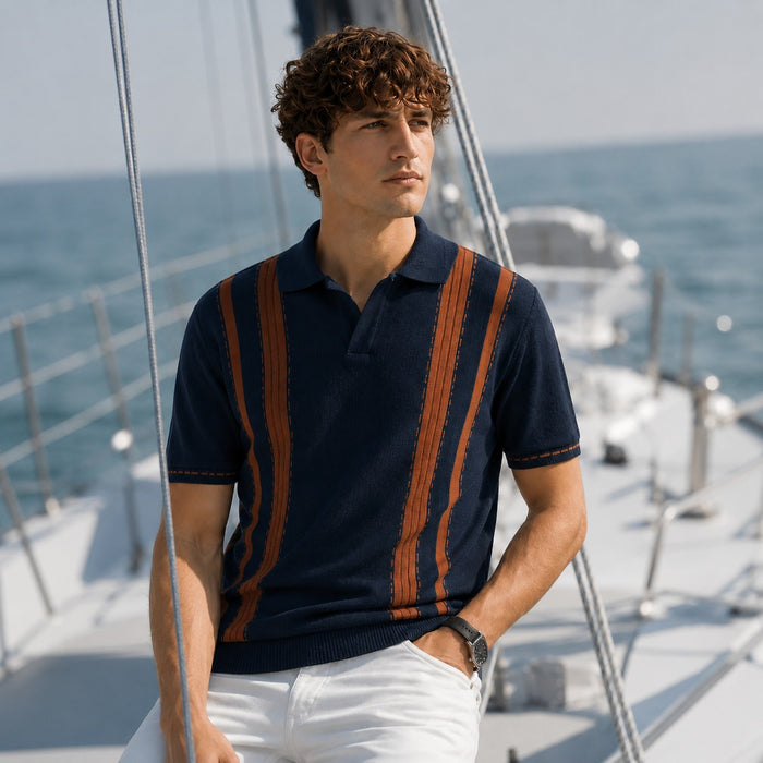 ARZO Nautica Navy Polo