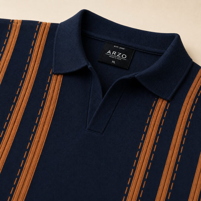 ARZO Nautica Navy Polo