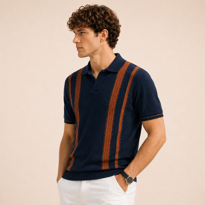 ARZO Nautica Navy Polo