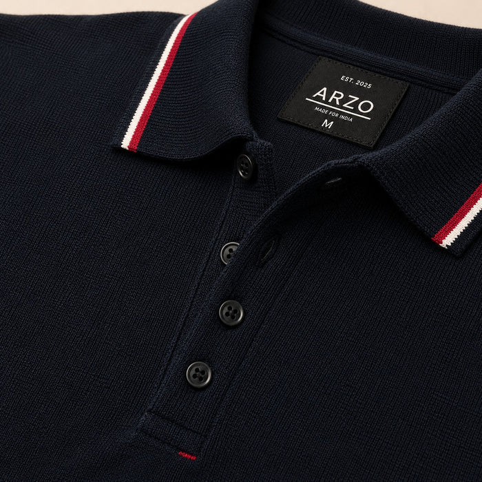 ARZO NAVY Drift Polo (Navy)