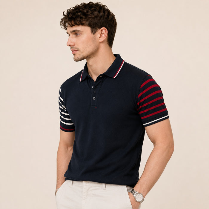 ARZO NAVY Drift Polo (Navy)