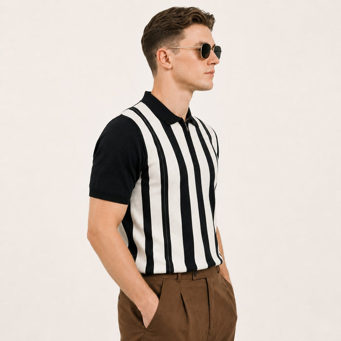 ARZO Noir Diamond Polo | Premium Quality