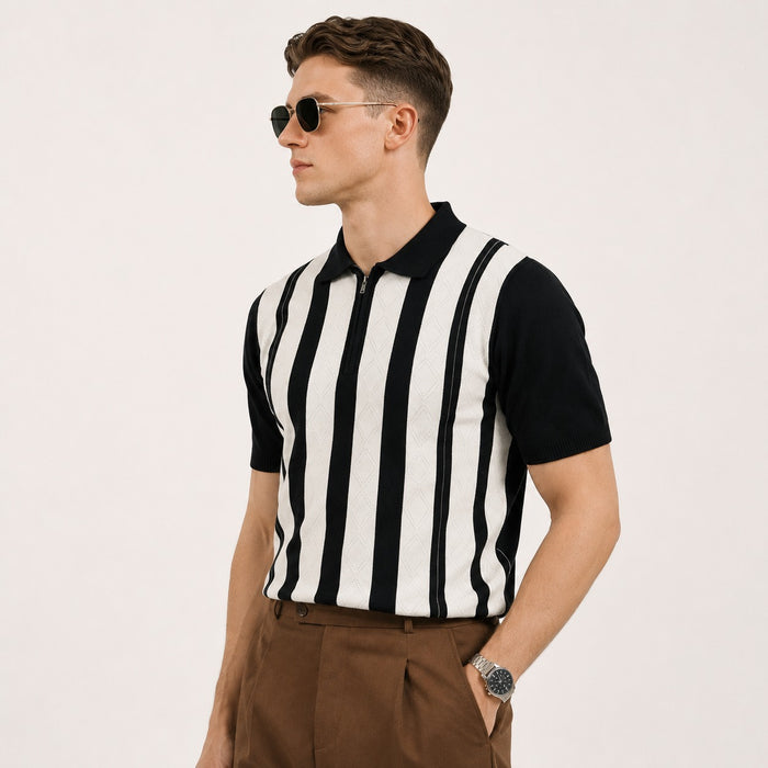 ARZO Noir Diamond Polo | Premium Quality