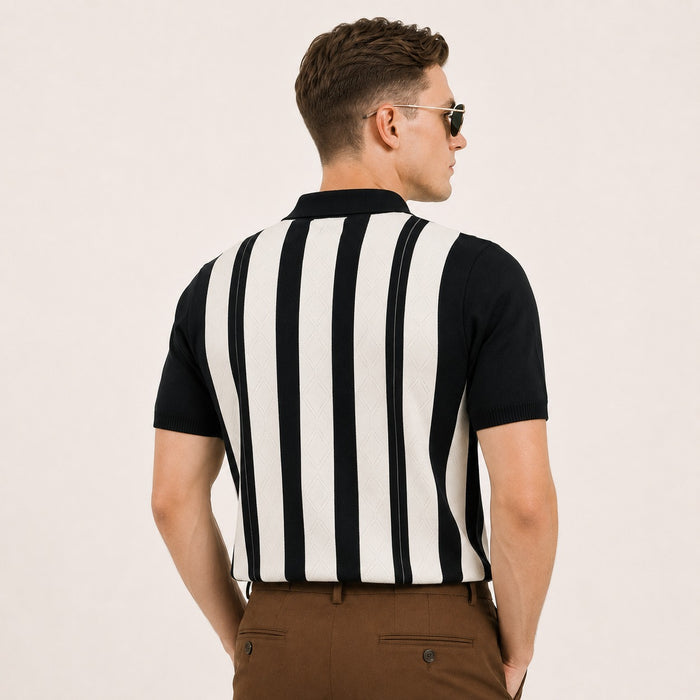 ARZO Noir Diamond Polo | Premium Quality