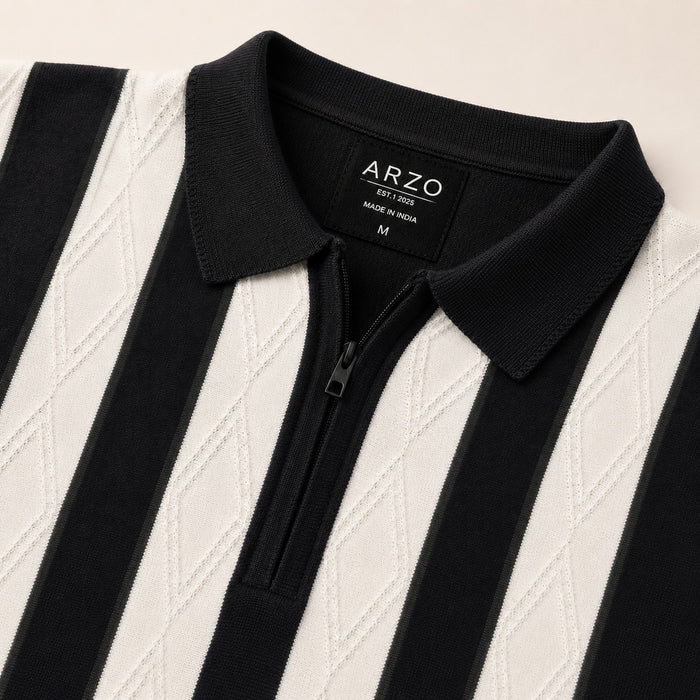 ARZO Noir Diamond Polo