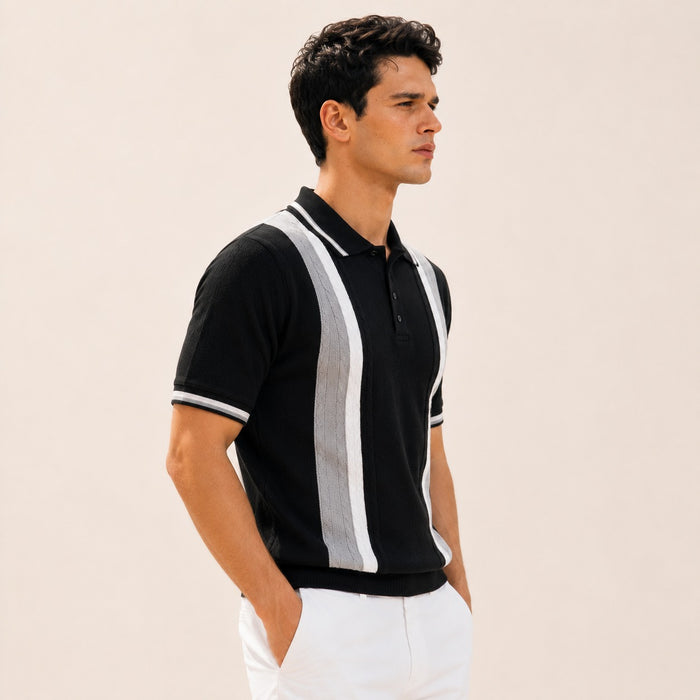 ARZO Obsidian Crest Polo | Premium Quality