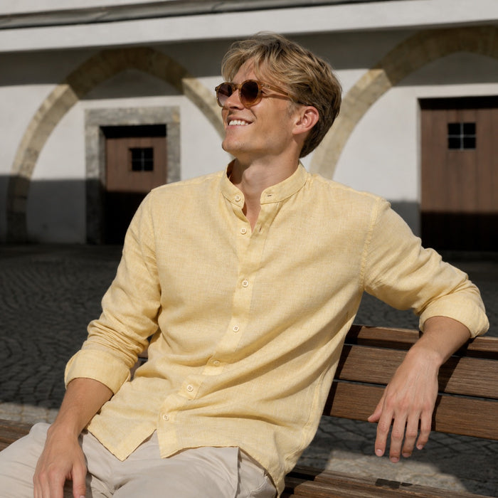 ARZO Old-Money Linen Shirt