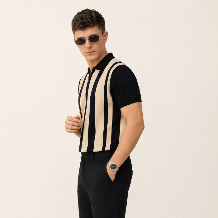 ARZO Polo – “Monarch Stripe”