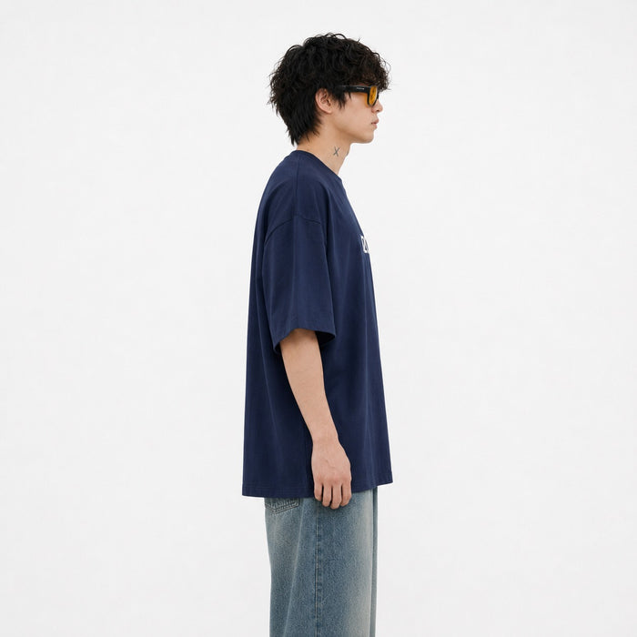 ARZO Retro Tape Oversized Tee