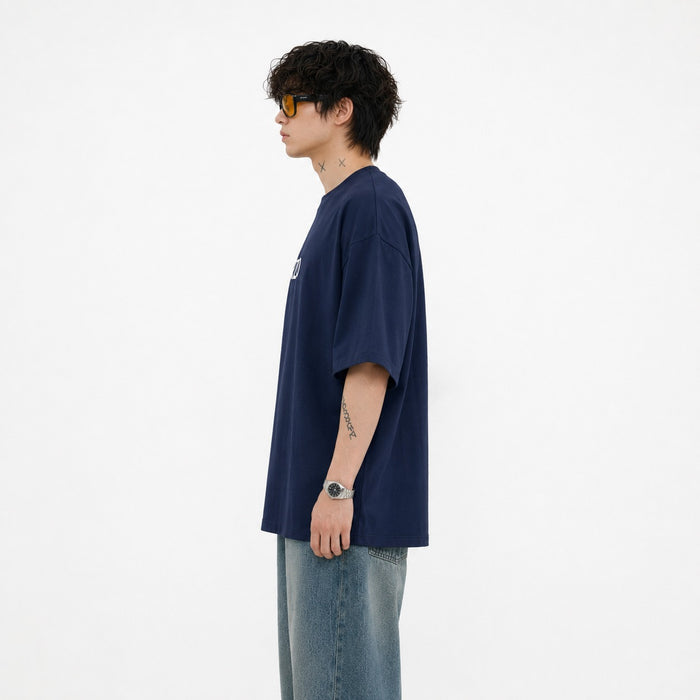 ARZO Retro Tape Oversized Tee