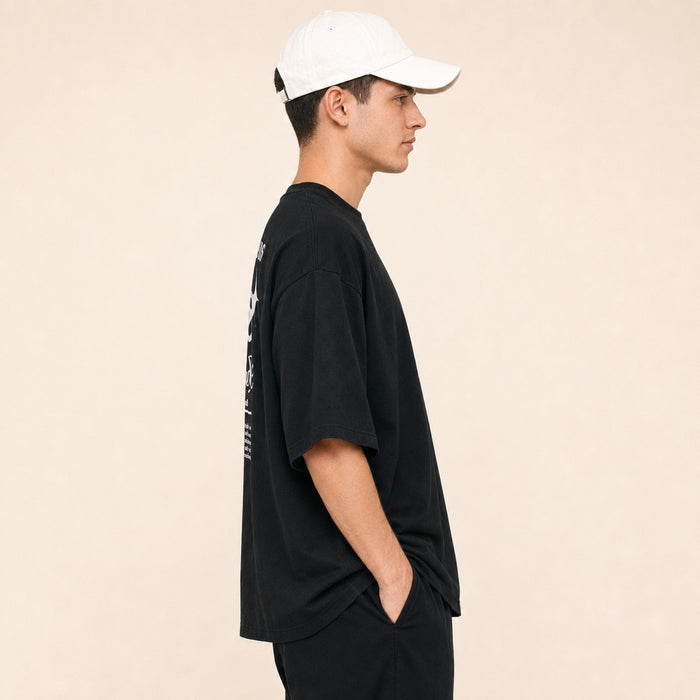 ARZO Rollin’ In Luck Oversized Graphic T-Shirt