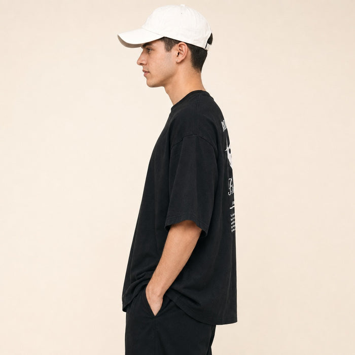 ARZO Rollin’ In Luck Oversized Graphic T-Shirt
