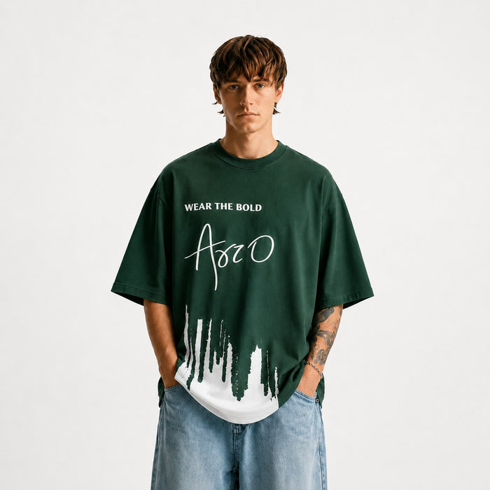 ARZO Signature Splash Oversized T-Shirt