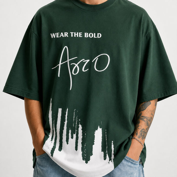 ARZO Signature Splash Oversized T-Shirt
