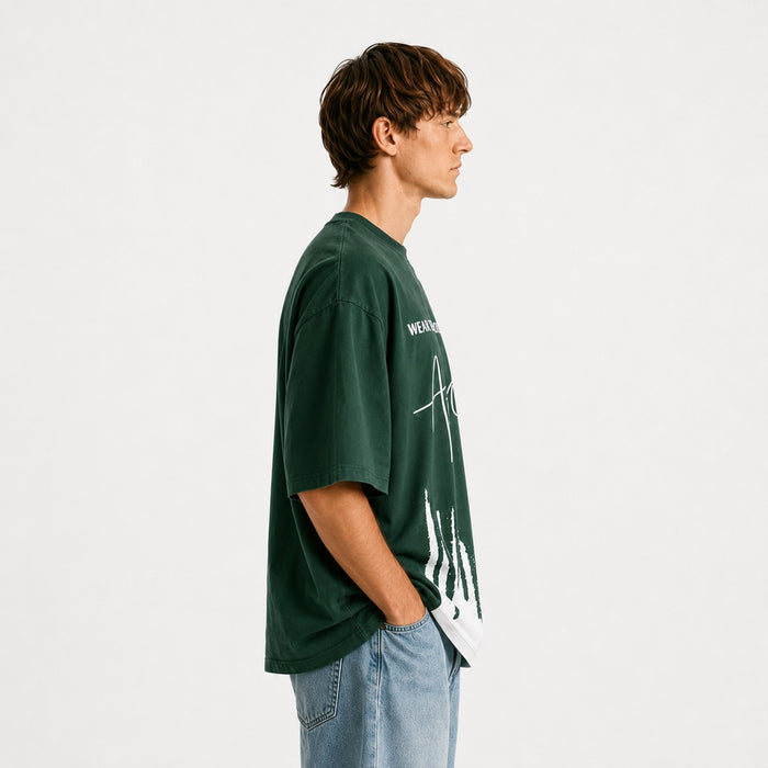 ARZO Signature Splash Oversized T-Shirt