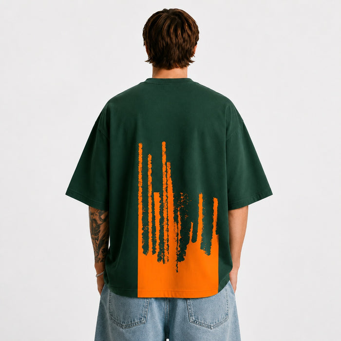 ARZO Signature Splash Oversized T-Shirt