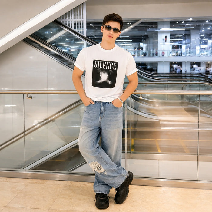 ARZO Silence Noir™  Graphic Regular Fit Tee