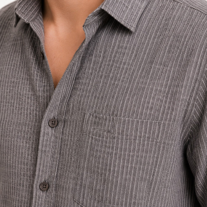 ARZO Slate Textured Shirt