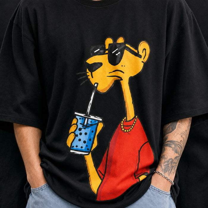 ARZO Urban Panther Oversized Tee