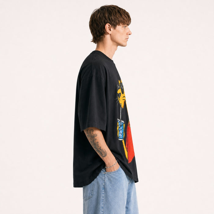 ARZO Urban Panther Oversized Tee