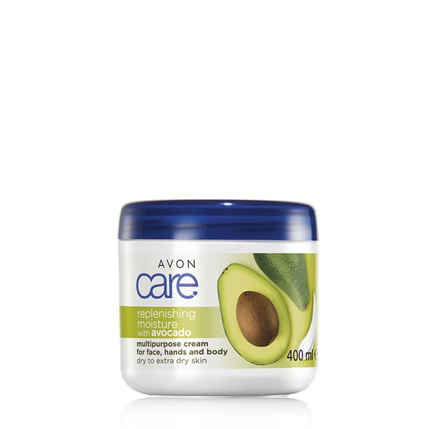 Avon Care Avocado Oil Multipurpose Cream for Face, Hands & Body - 400ml