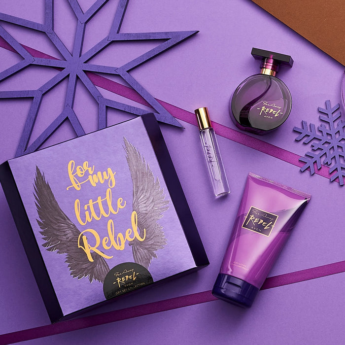 Avon Far Away Rebel for Her Perfume Gift Set / Box