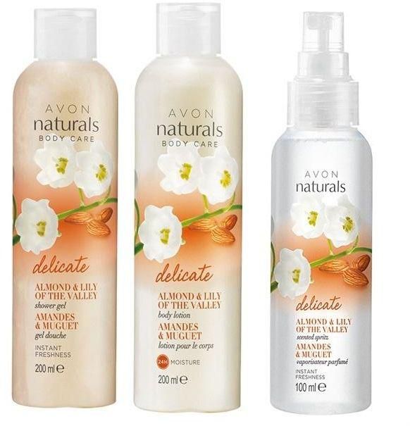 Avon Naturals Almond & Lily of The Valley Body Lotion - 200ml