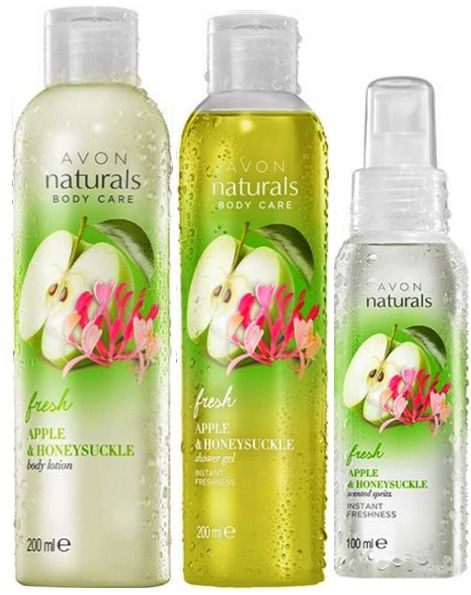 Avon Naturals Fresh Apple & Honeysucke Body Lotion - 200ml