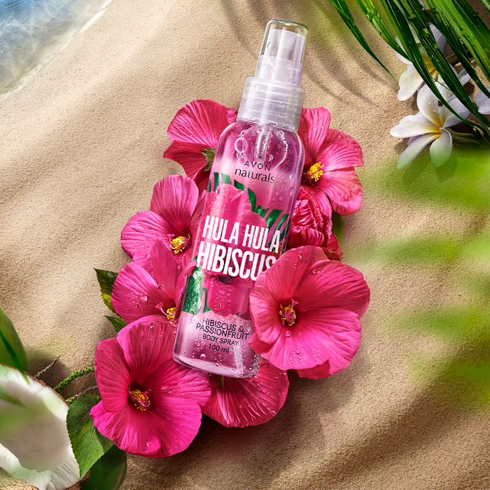 Avon Naturals Hula Hula Hibiscus Body Mist - 100ml