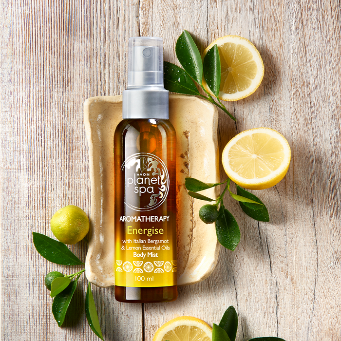 Avon Planet Spa Aromatherapy Energise Spray - 100ml