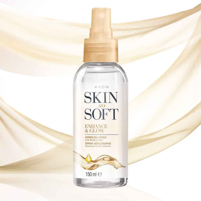 Avon Skin So Soft Enhance & Glow Airbrush Spray - 150ml