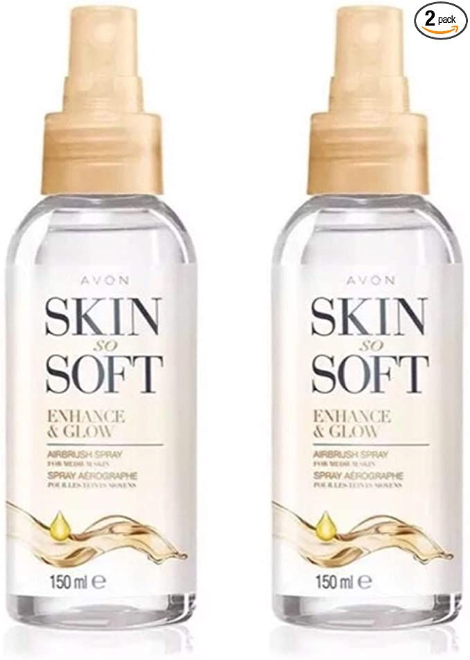 Avon Skin So Soft Enhance & Glow Airbrush Spray - 150ml