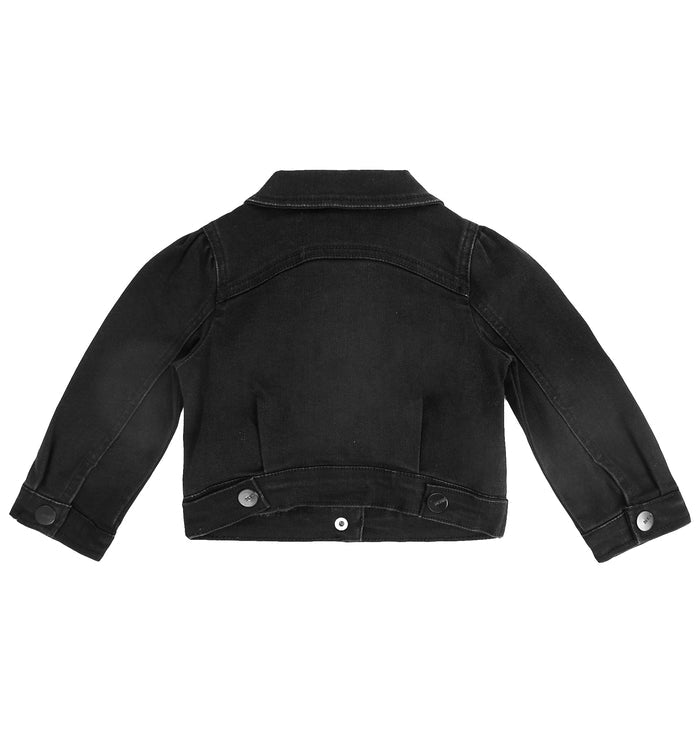 Baby Denim Jacket,Little Toddler Kids Simple Design Stretch Jean Coat