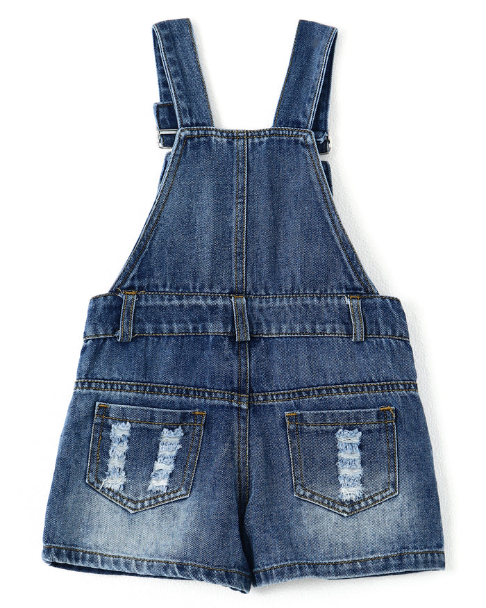 Baby Girls Denim Shorts, Toddler Little Boys Soft Jeans Summer Shortalls