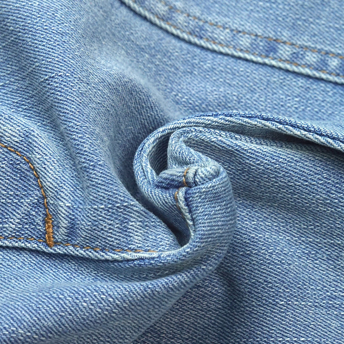 Baby Girls Wide-Leg Cargo Jeans, 18M-5T Toddler Boy Elastic Waist with D-Ring Loops Stretch Denim Pants