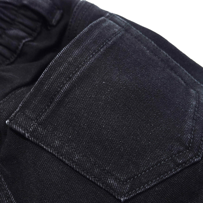 Baby Jeans,Little Toddler Kids Elastic Waist with D-ring Stretch Cargo Denim Pants