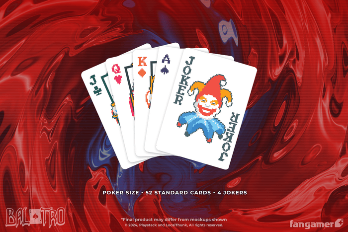 Balatro Playing Card Deck